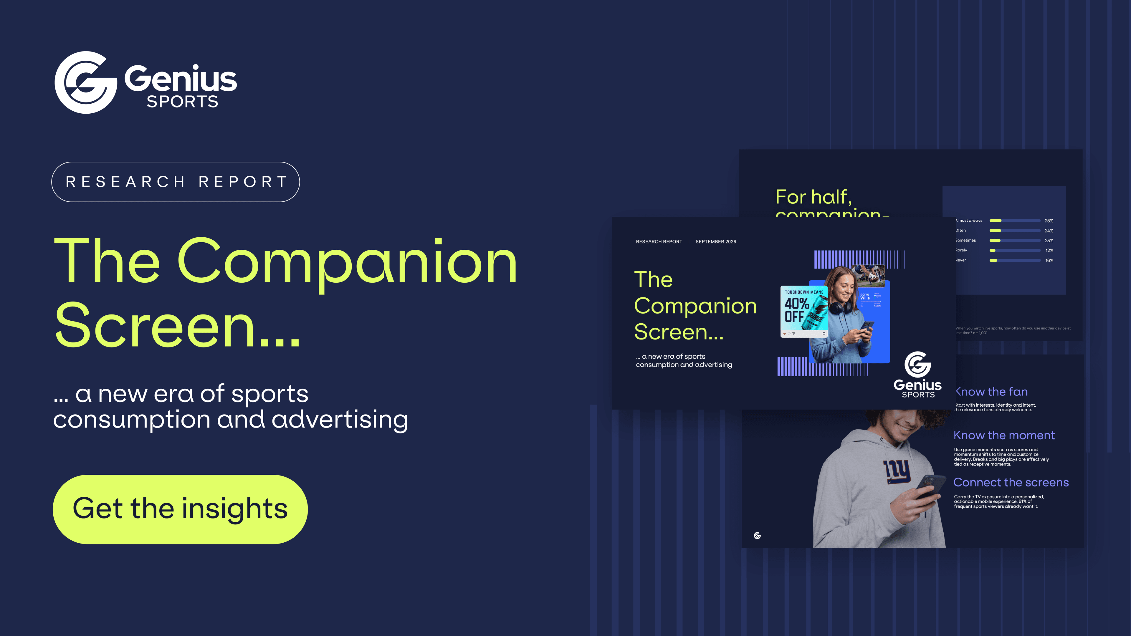 Genius Sports Companion Screen Report